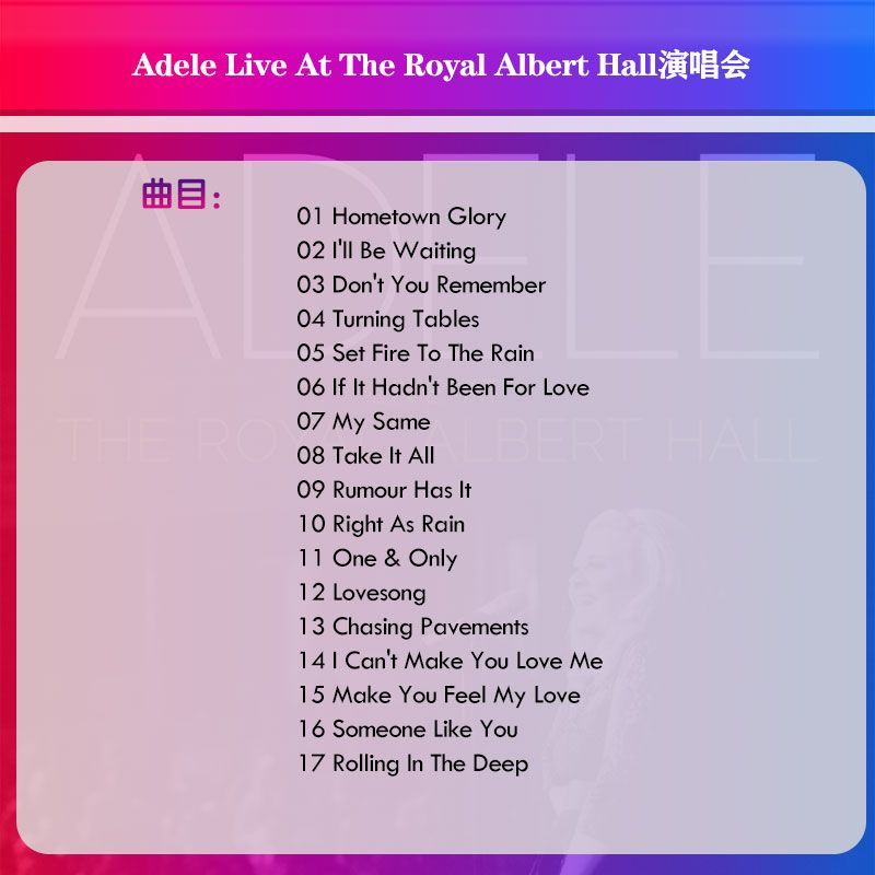 Płyta CD z muzyką Adele Live A – Audio Music Hall recenzja i cena