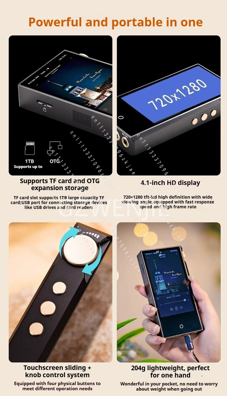 N3Ultra HiFi Przenośny Odtwarz – Audio Music Youtube recenzja i cena
